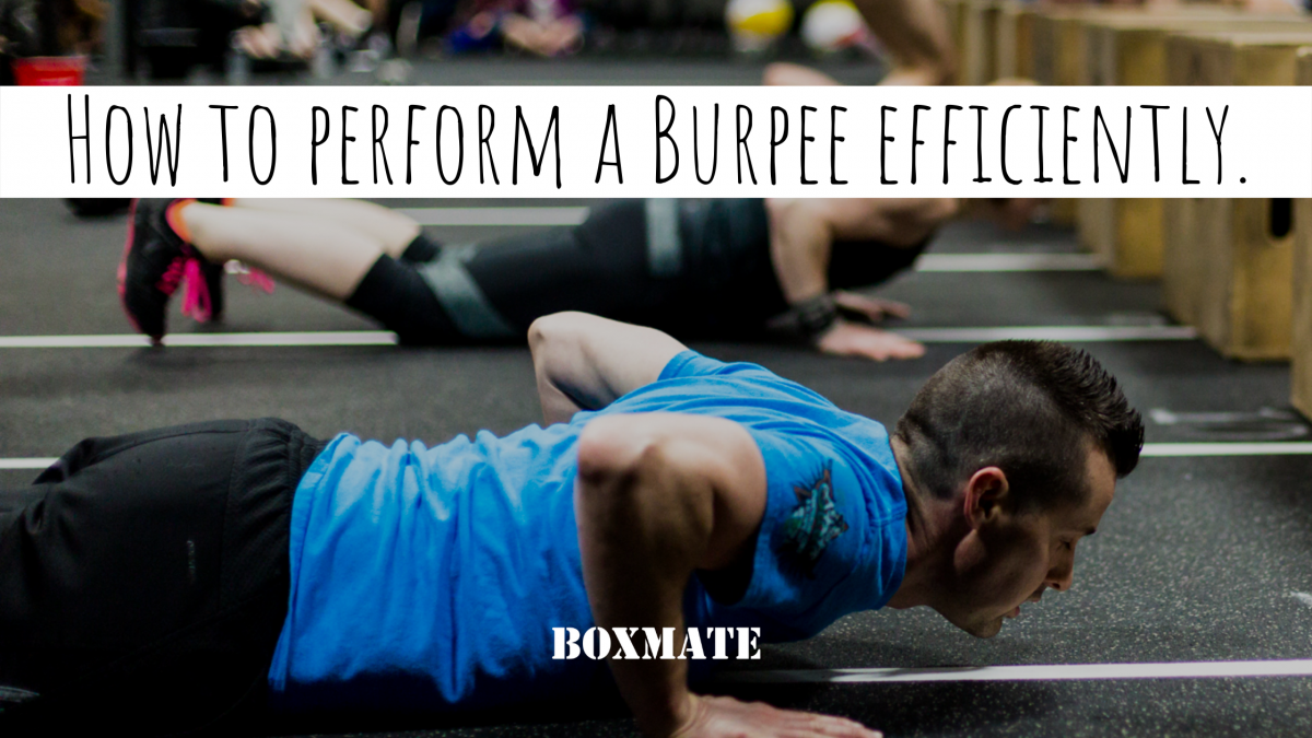 How To Perform a Burpee Efficiently.